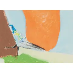 David Michie, BLUEBIRD, pastel