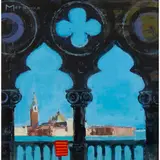 Jack Morrocco, FROM PALAZZO DUCALE, acrylic on board