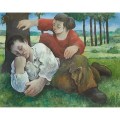 Michael Scott, MARS & VENUS, oil on canvas