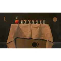 Gordon K. Mitchell, APPLE A DAY, 2002, oil on canvas