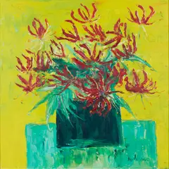 GLORIOSA by John Lowrie Morrison, 2004, oil on canvas, sold Jan 2021