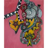 Alan Davie, ASSEMBLAGE DANS LA ROSE