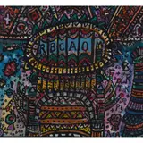 Alan Davie, ENTRANCE TO THE PLEASURE GARDEN, 2004, gouache