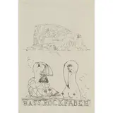 John Bellany, BASS ROCK FABLE, Etching, 62/100