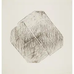 Kim Lim, UNTITLED (BLACK), 1993, Lithograph, A/P