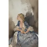 William Russell Flint, RAY AS MADAME DUBARRY