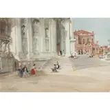 William Russell Flint, SANTA MARIA DELLA SALUTE, VENICE
