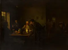 Alexander Carse, A TAVERN INTERIOR, Oil on canvas