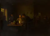 Alexander Carse, A TAVERN INTERIOR, Oil on canvas