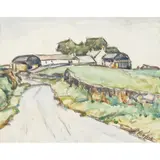 Ernest Archibald Taylor, BLACKEARN FARM ON THE OLD MILITARY ROAD