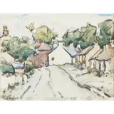 Ernest Archibald Taylor, ON THE OLD MILITARY ROAD BETWEEN DUMFRIES AND CASTLE DOUGLAS