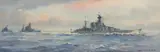 Frank Watson Wood, BATTLESHIPS IN LINE