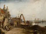 David Octavius Hill, PITTENWEEM, oil on board