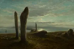 Waller Paton, THE RING OF STENNESS, ORKNEY, oil on panel