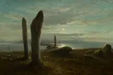 Waller Paton, THE RING OF STENNESS, ORKNEY, oil on panel