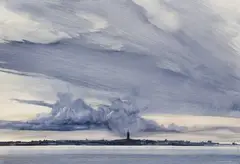 James Morrison, MONTROSE, oil on board