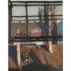 William MacDonald, ST. JOHN'S CHURCH, EDINBURGH, oil on canvas