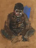 Joan Eardley, SEATED BOY