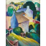 William McCance, PARADISE NEAR PAINSWICK, oil on board