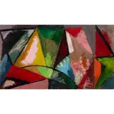 Edward Wolfe, Abstract, circa 1940, oil on board