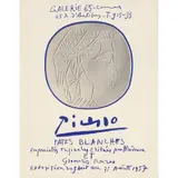 Picasso, Galerie 65 - Cannes, 1957 by Pablo Picasso, lithograph, condition A, sold Oct 2020