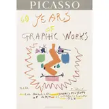 Picasso, 60 Years of Graphic Works, LACMA, 1966 by Pablo Picasso, lithograph, printed by Mourlot, condition B+, sold Oct 2020