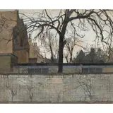 Heather Copley, Garden Wall, 402 Fulham Road, London, 1959, oil on board