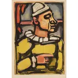 Georges Rouault, Amer Citron, aquatint in colour, from Cirque de l'Etoile Filante, published 'A. Vollard', Paris, 1938