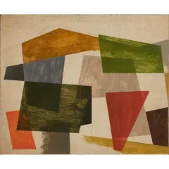 Michael Canney, Penrith Landscape, 1964, oil on board