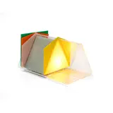 Ugo La Pietra, 'Senza Titolo' Table Lamp, designed 1968, acrylic, painted metal and chromium painted brass