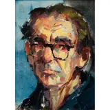 Robert O. Lenkiewicz, 'Barbican Character - The Road-runner', 1970, oil on canvas