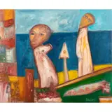 John Bellany, Two Figures in a Boat