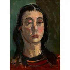 John Melville, Portrait of Betty, 1936, oil on canvas