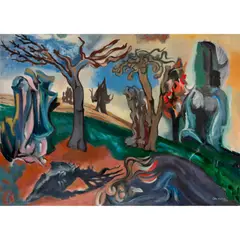 John Melville, Mother Earth, 1967, oil on canvas