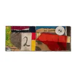 Bryan Ingham, Button, 1983, collage on board