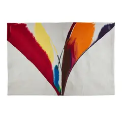 'Phenomena Peal of Bells Cross', 1970s by Paul Jenkins, wool and cotton tapestry, sold Oct 2020