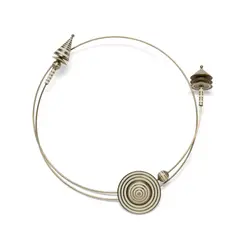 Wendy Ramshaw, 'Orbit' Neckpiece, nickel alloy and resin