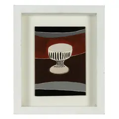 Rachel Nicholson, White Goblet with Red, 1989, gouache on card / board