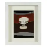 Rachel Nicholson, White Goblet with Red, 1989, gouache on card / board