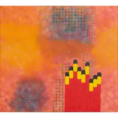 Anthony Benjamin, Zone, 1996, oil on canvas