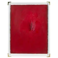 Robyn Denny, LA Red 3, 1985-6, acrylic on paper