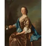 Allan Ramsay, THREE QUARTER LENGTH PORTRAIT OF MRS RALPH FREMAN