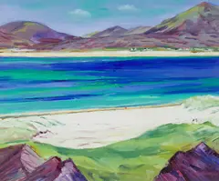 Margaret Ballantyne, ERISKAY BEACH, oil on canvas