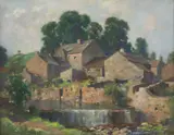 James Whitelaw Hamilton, RICHMOND, YORKSHIRE, oil on canvas