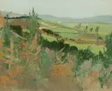 Frances Walker, TILLYSHOGLE, oil on canvas