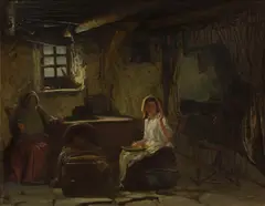 William Stewart, THE IMMINENT RETURN, oil on canvas