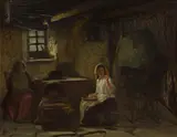 William Stewart, THE IMMINENT RETURN, oil on canvas