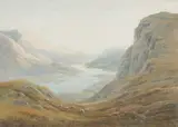 James Gray, HIGHLAND LOCH, watercolour