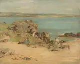 William Stewart MacGeorge, ON THE SOLWAY, Oil on canvas
