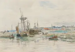 Alexander Ballingall, MORRISON HAVEN FROM THE WEST, watercolour
